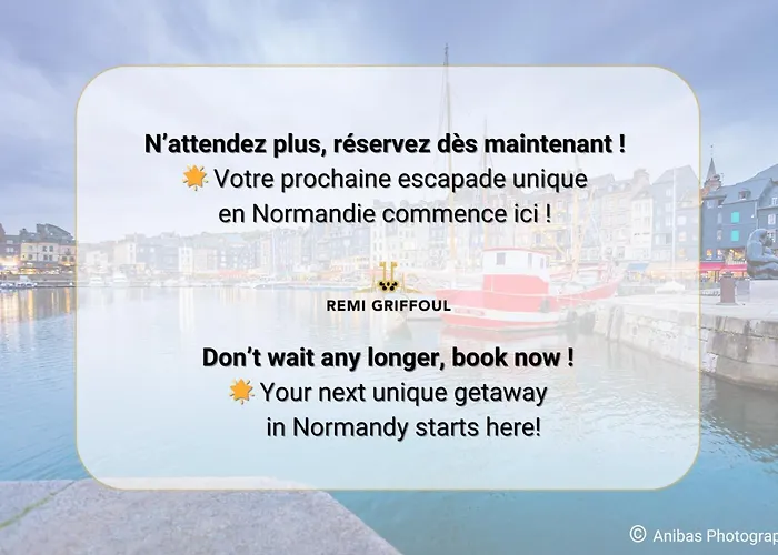 La Veranda Enchantee 4 Garden & Fireplace Town Center Sleeps Honfleur