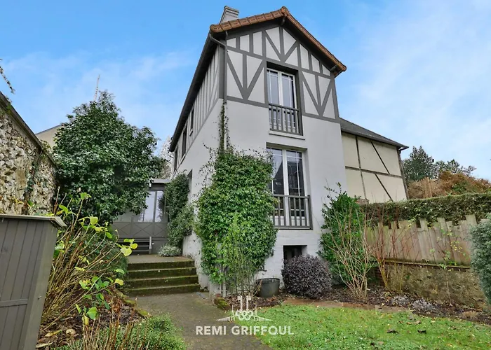 Feriehus La Veranda Enchantee 4 Garden & Fireplace Town Center Sleeps Honfleur