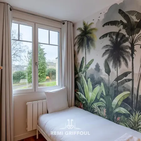 La Veranda Enchantee 4 Garden & Fireplace Town Center Sleeps * Honfleur