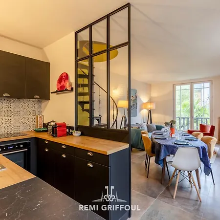 Feriehus La Veranda Enchantee 4 Garden & Fireplace Town Center Sleeps Honfleur