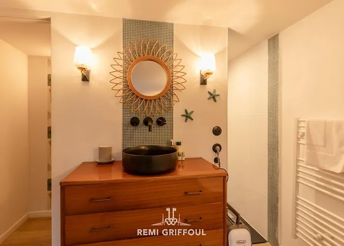 La Veranda Enchantee 4 Garden & Fireplace Town Center Sleeps 펜션 옹플뢰르